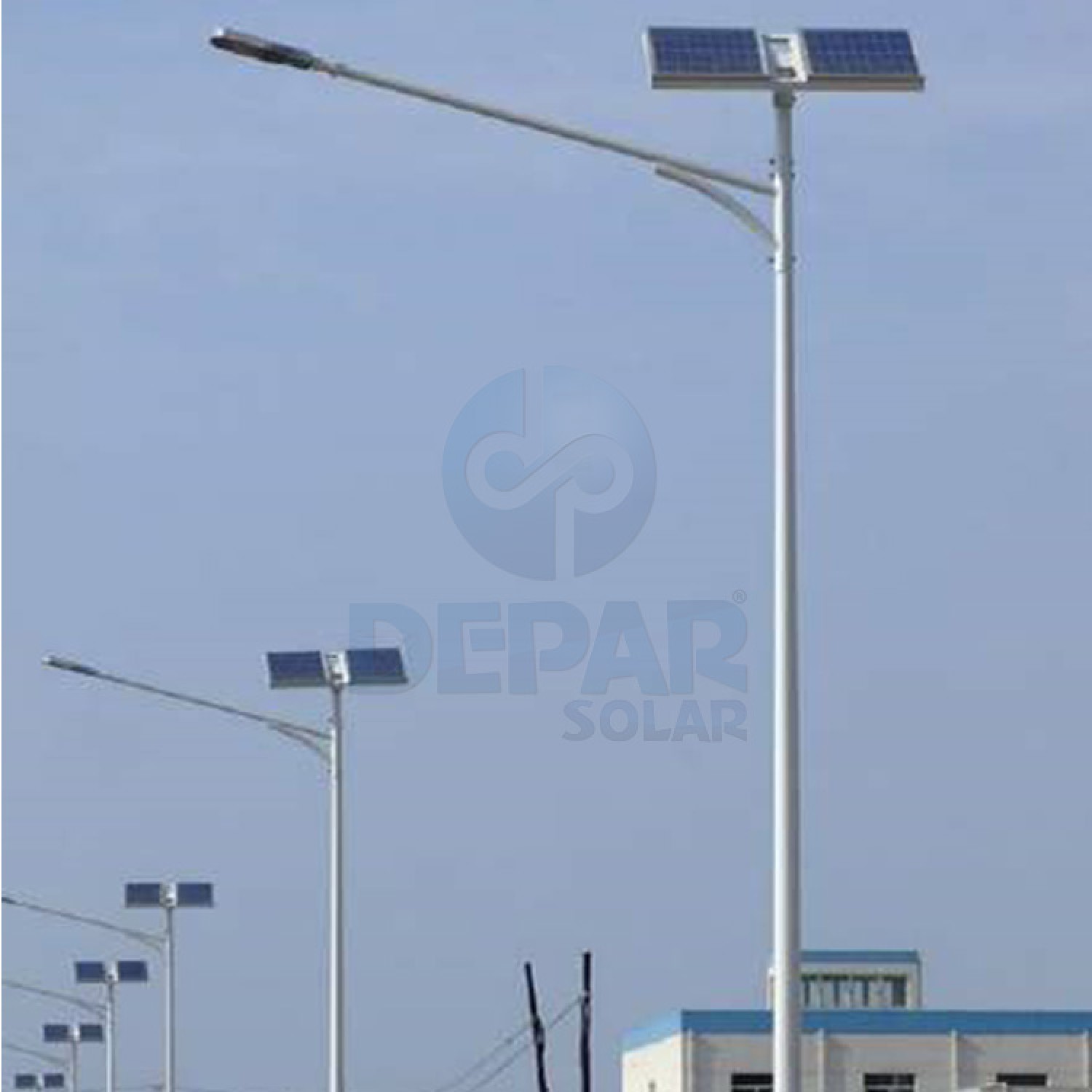9m Solar Lighting Pole - STD9